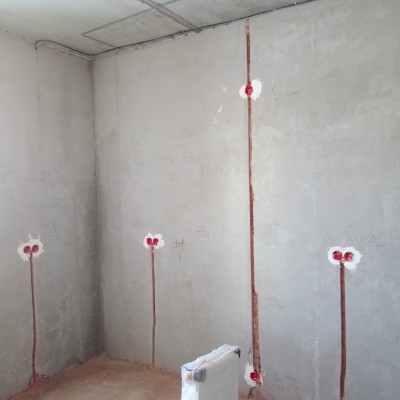 Прокладка силовых и слаботочных сетей